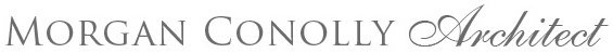 Morgan Conolly is an architect who designes within the tradition of American architecture from the 1900's.